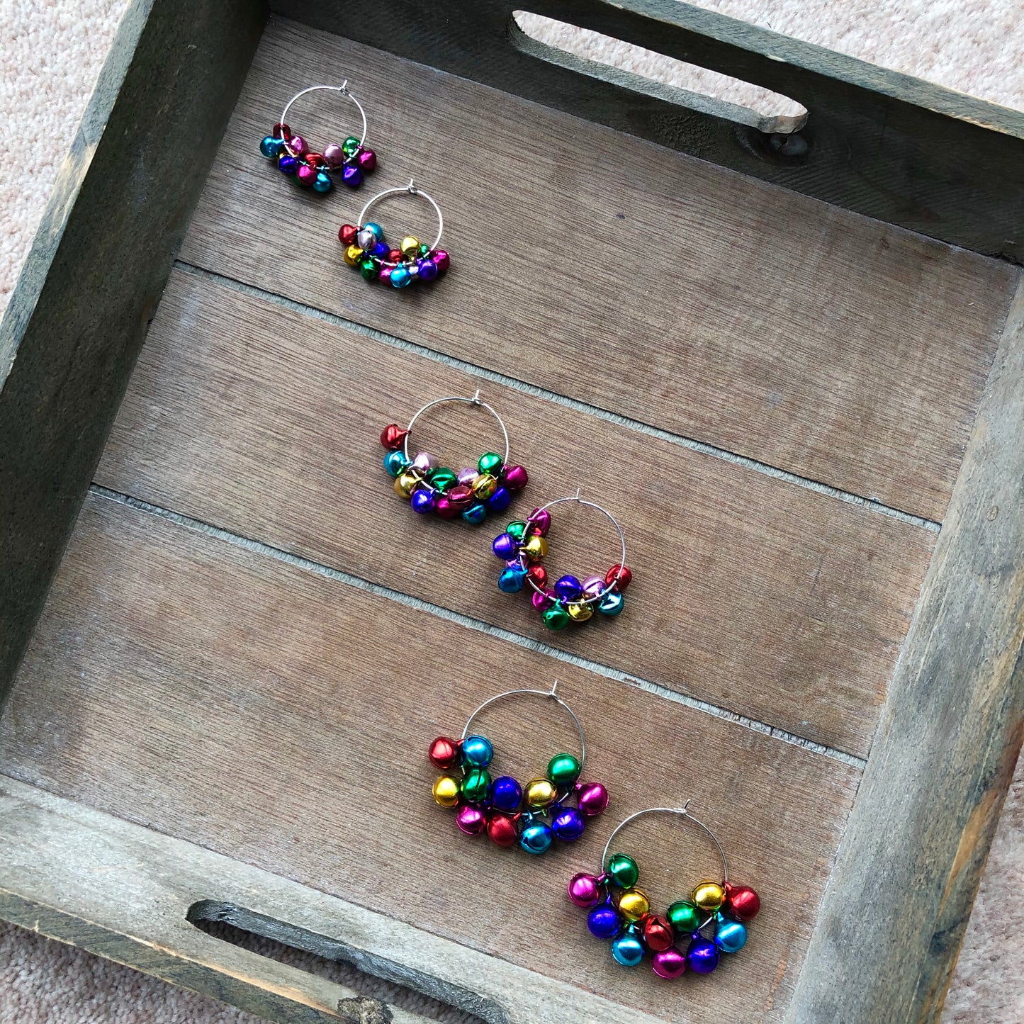 JINGLE BELLS Hoop Earrings